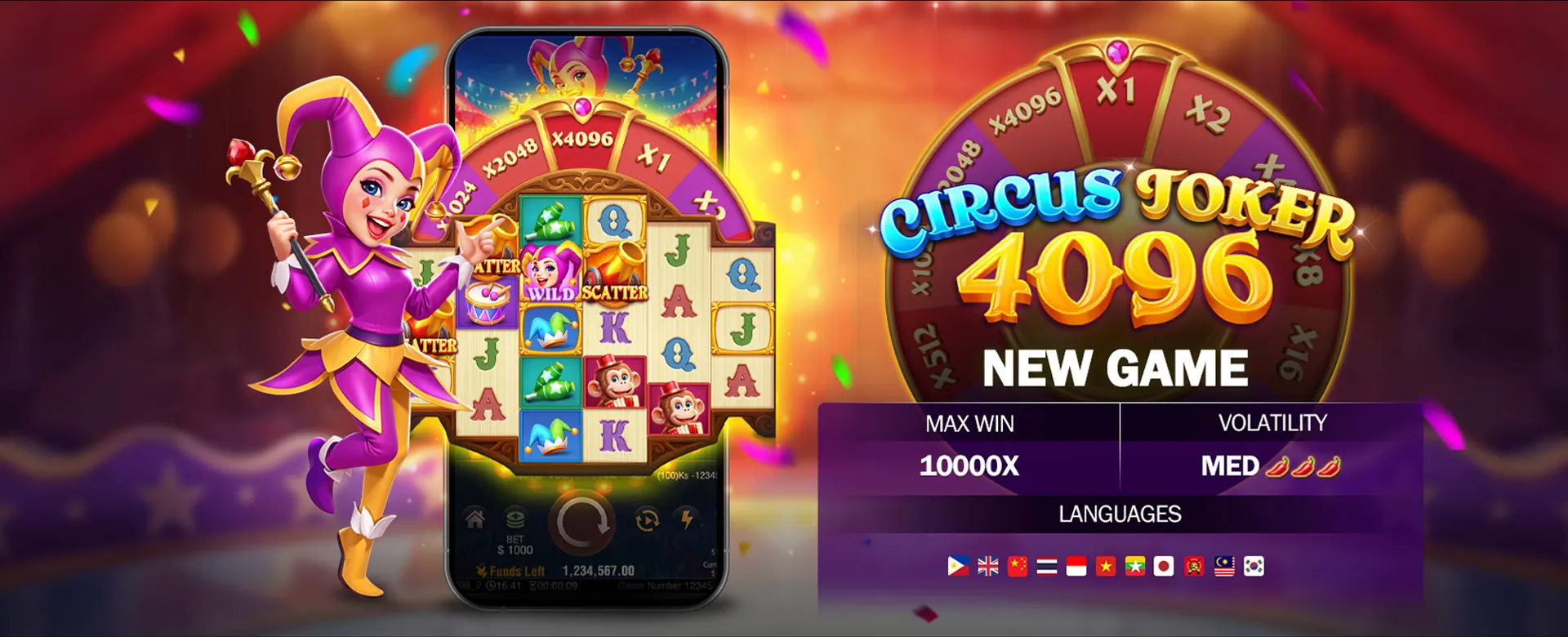 Dynamic gaming interface with WINPH VIP branding, representing JL Sayang Pension House exclusive offers
